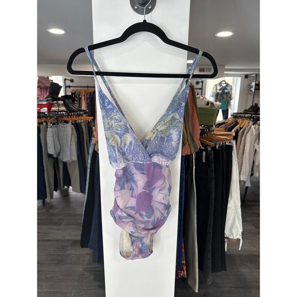 Noelle Other - Noelle Floral One Piece Bathing Suit Size L